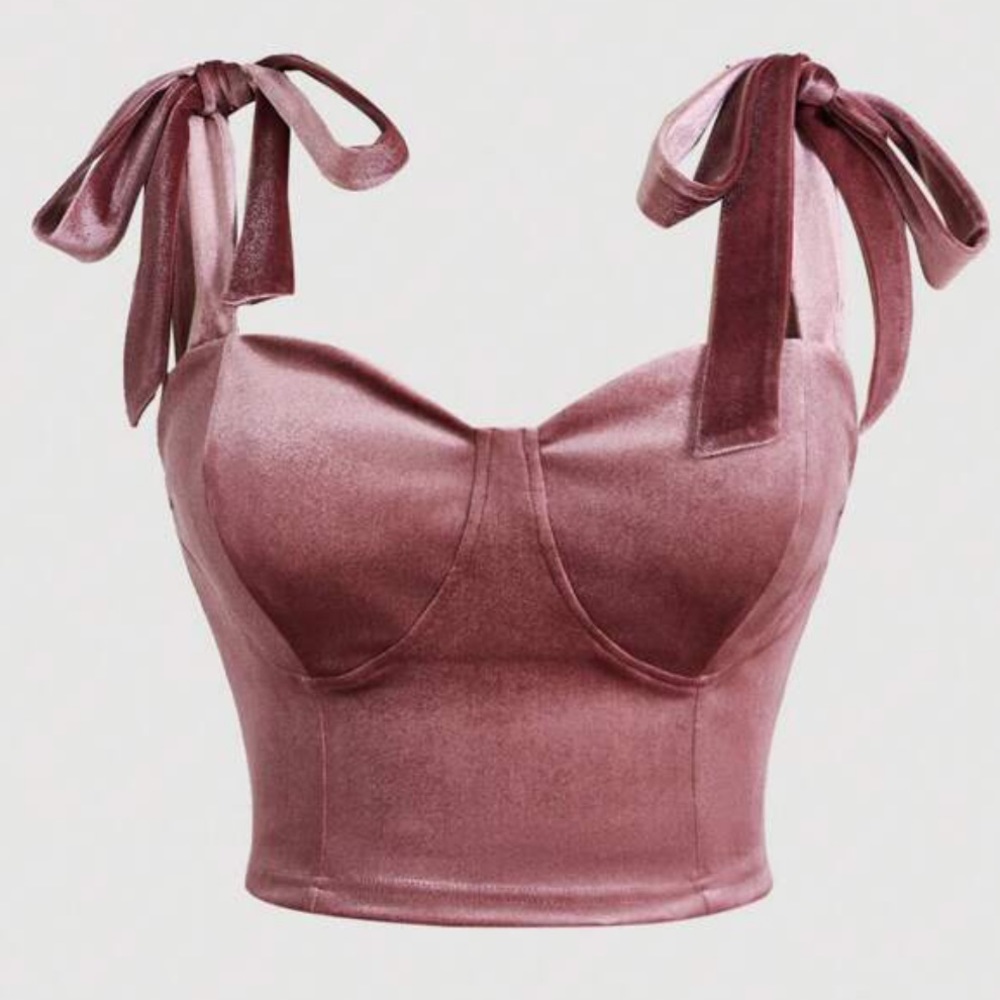🎀 PLUS Mauve Crop 🎀